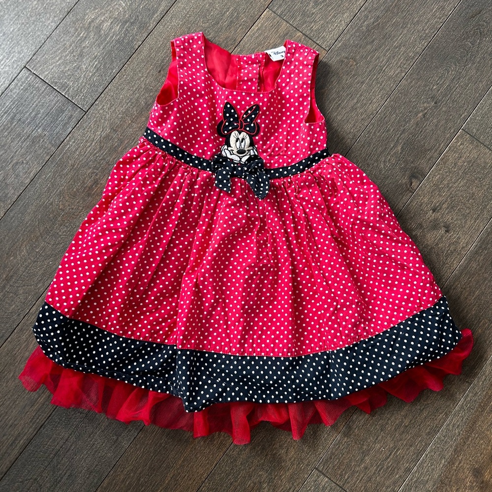 Disney Minnie Mouse embroidered dress‎ size 3T